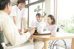 特別養護老人ホームの様子