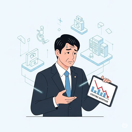 採用ができずに悩む事業所管理者