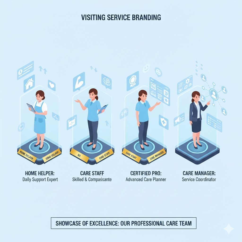介護サービススタッフのブランディング