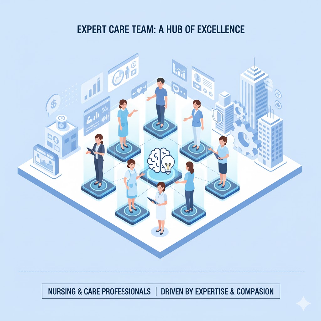 介護サービス事業所は専門家集団として