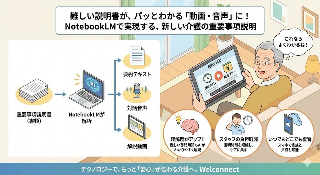 重要事項説明書をぱっとわかる動画に