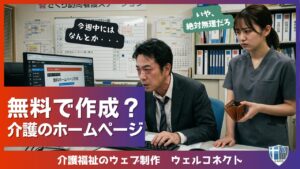 無料で作成できる？介護事業所のホームページ