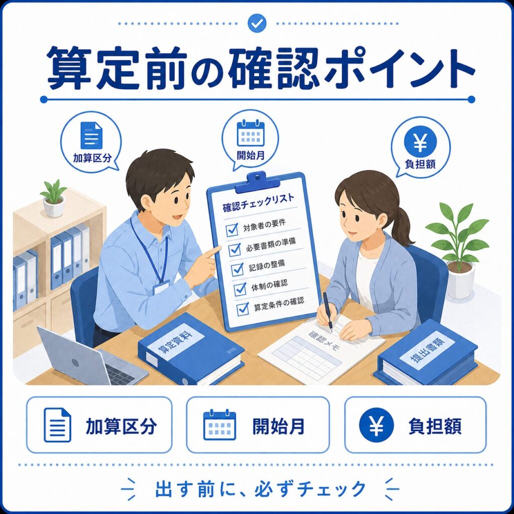 確認ポイントは？