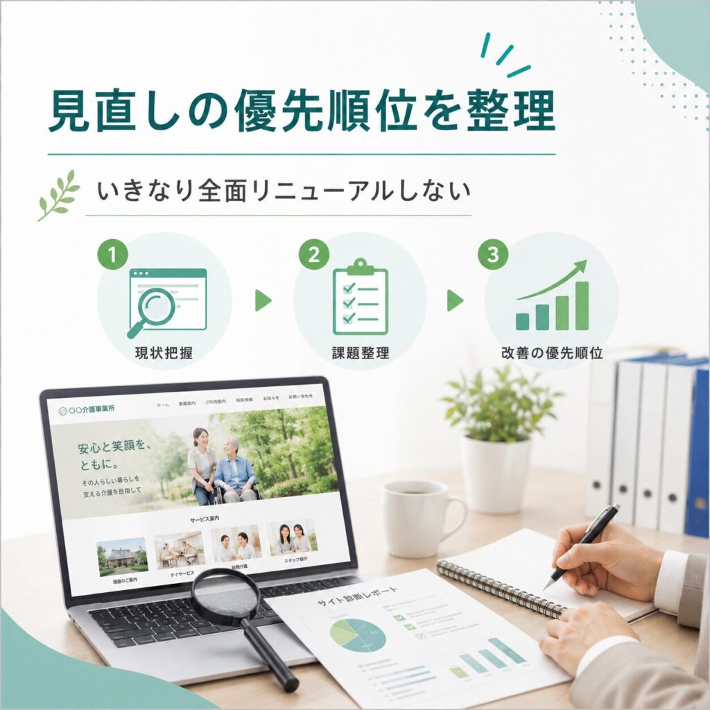 見直しの優先順位を整理
