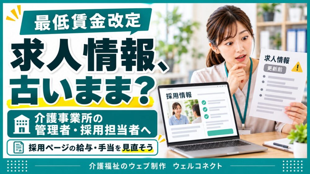求人情報を最新に、最低賃金更新